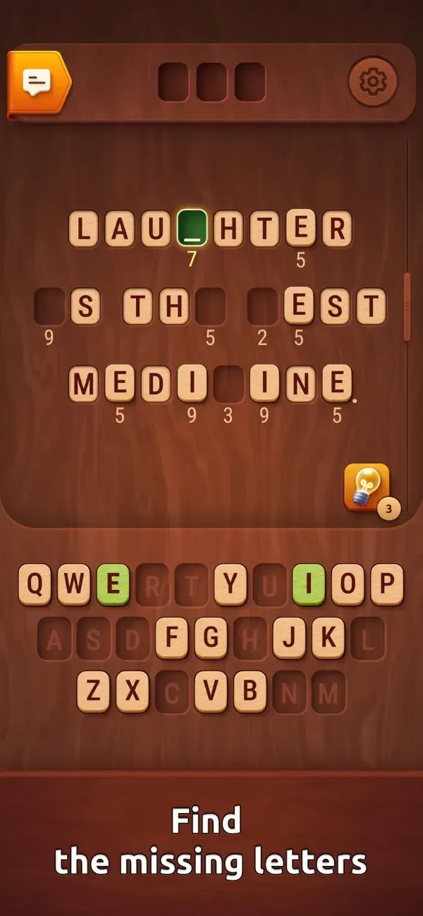Colorwood Words - Cryptogram screenshot 1