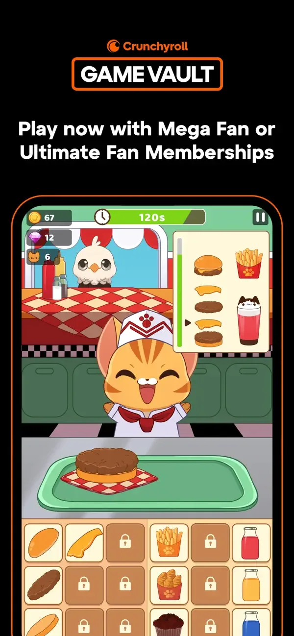 Crunchyroll: Kawaii Kitchen screenshot 2