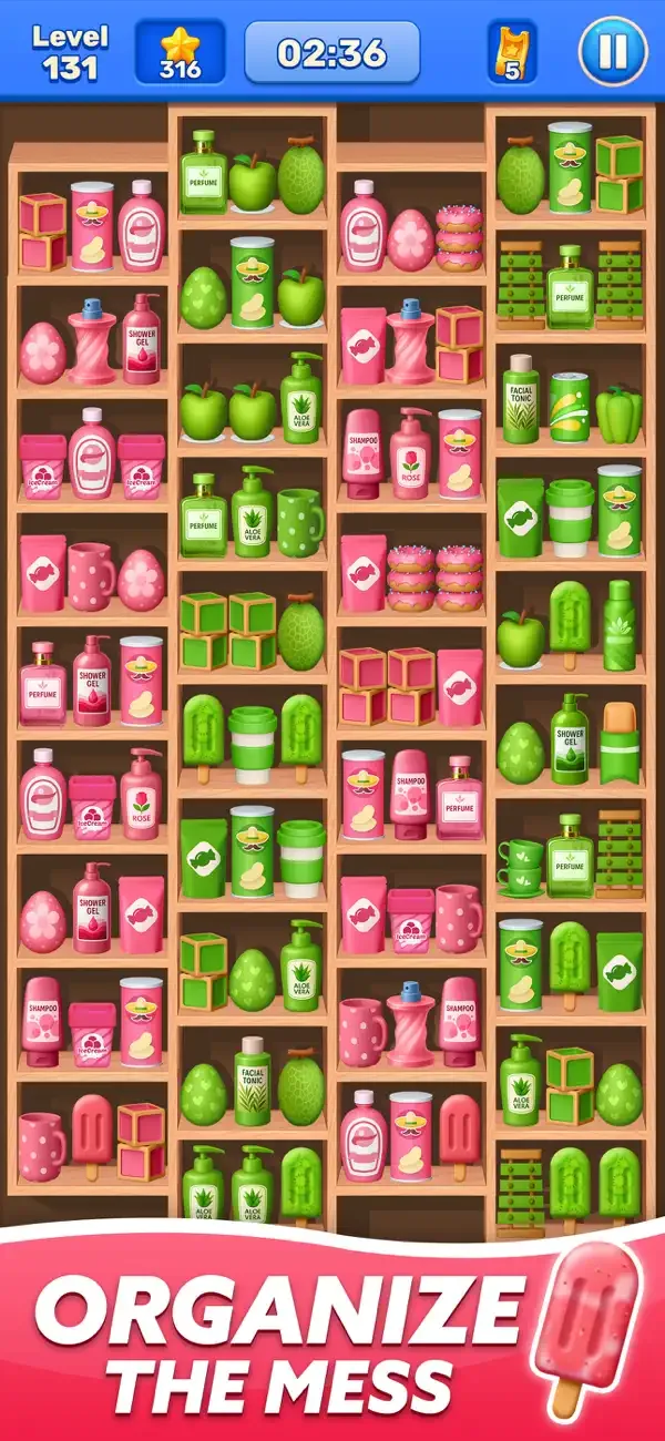 Goods Sorting - Sort Challenge screenshot 3