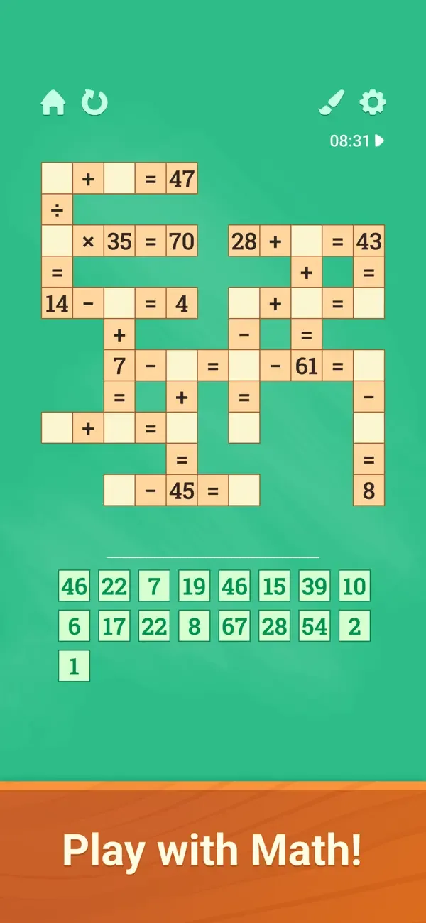 Math Club: cross number games screenshot 2