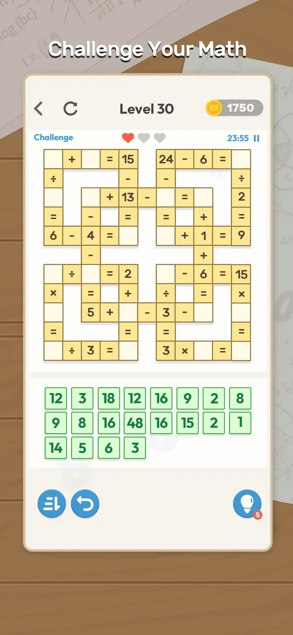 Math Cross Master screenshot 1