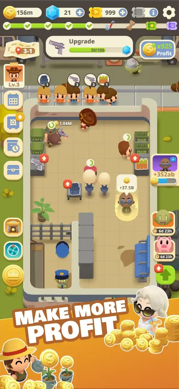 Idle Zombie: Survival Station screenshot 1