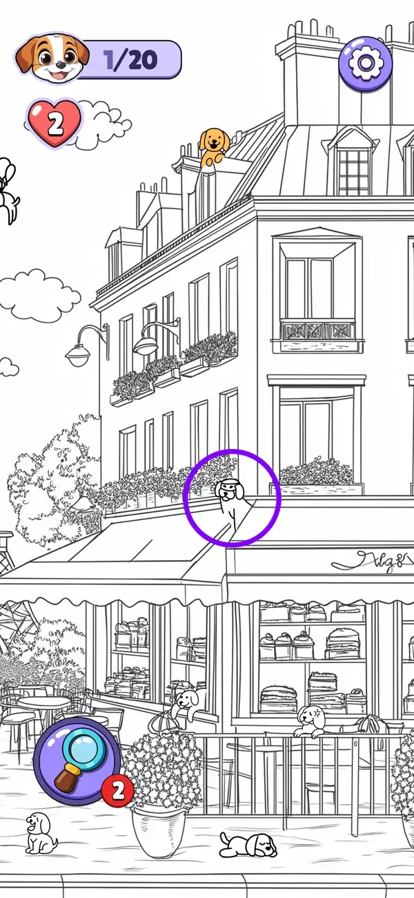 Find The Puppy - Hidden Object screenshot 4