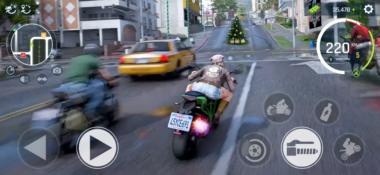 Real Moto Driving Racing World screenshot 1