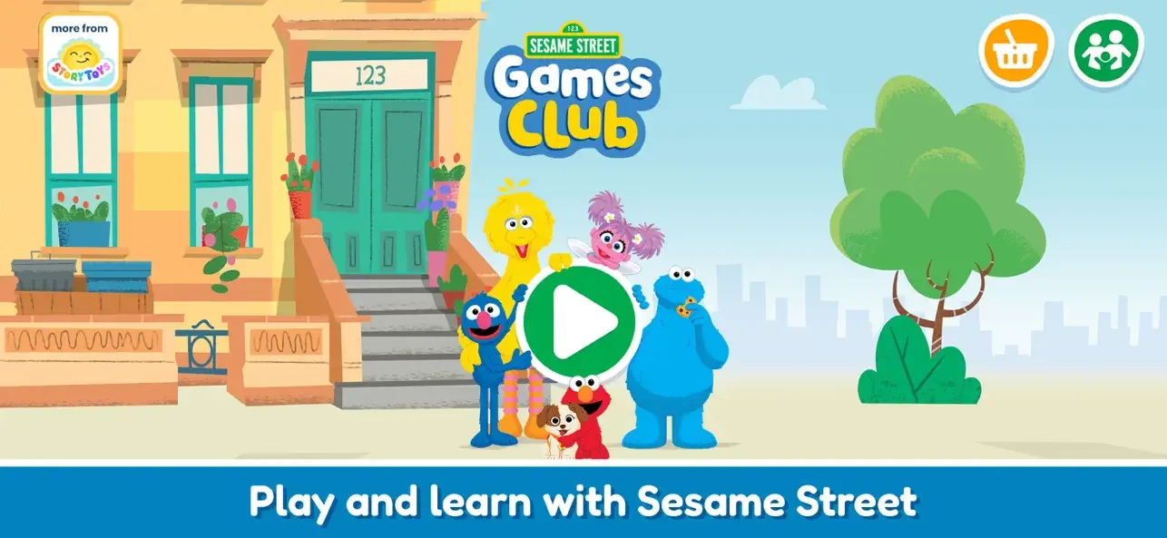 Sesame Street Games Club+ screenshot 1