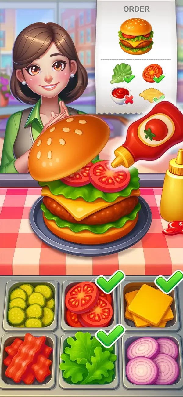 Cooking Chaos Cooking Games screenshot 2