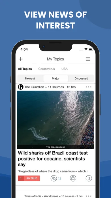 World News Stories & Headlines screenshot 4