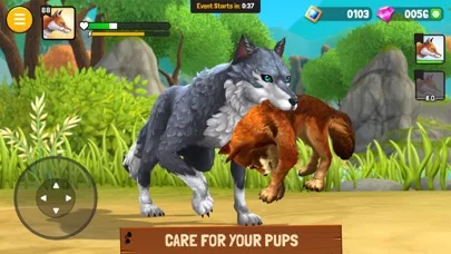 Animal Kingdoms: Wolf Sim MMO screenshot 3