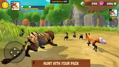 Animal Kingdoms: Wolf Sim MMO screenshot 4
