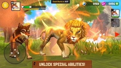 Animal Kingdoms: Wolf Sim MMO screenshot 5