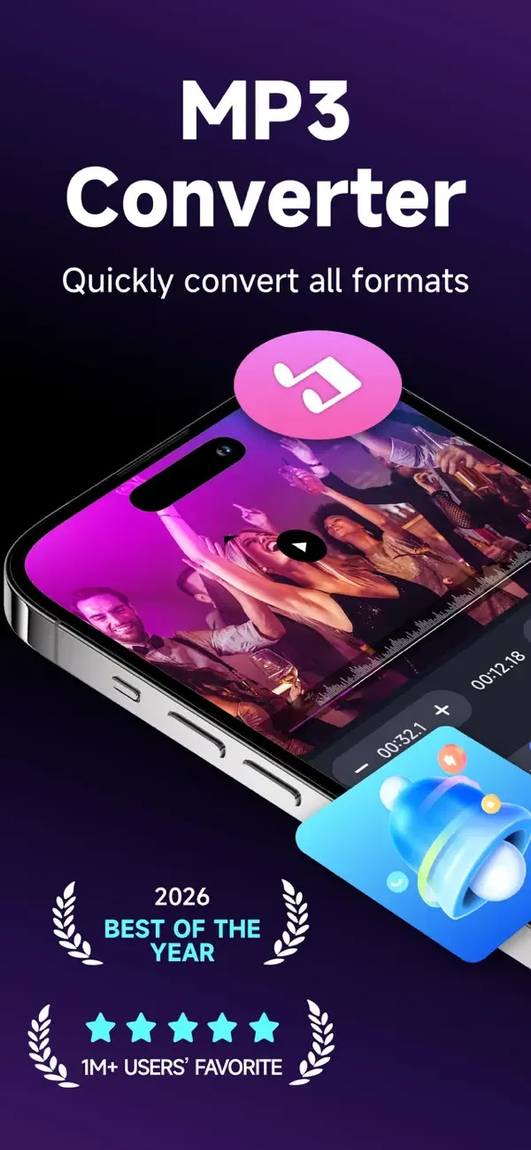 MP3 Converter - Audio Trimmer screenshot 1