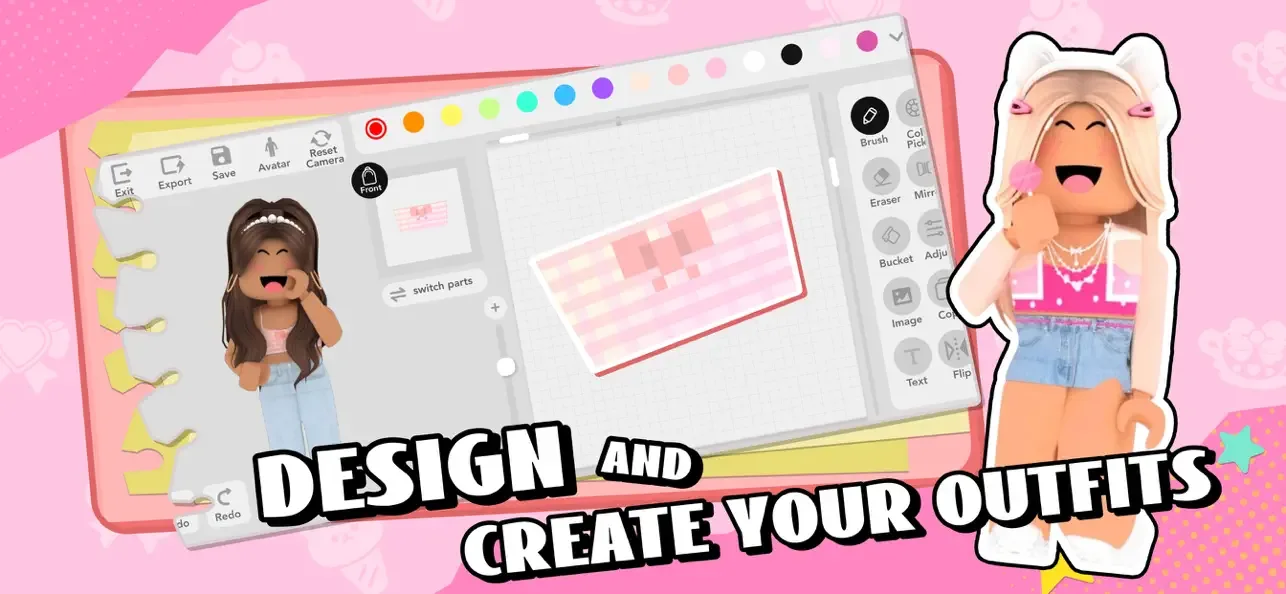 Skinzy: Skin Maker for Roblox screenshot 1