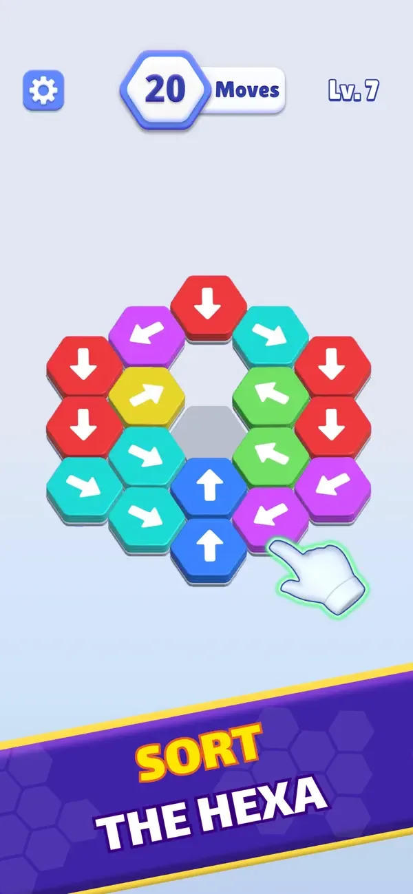 Hexa Run: Hexa Puzzle Game screenshot 2