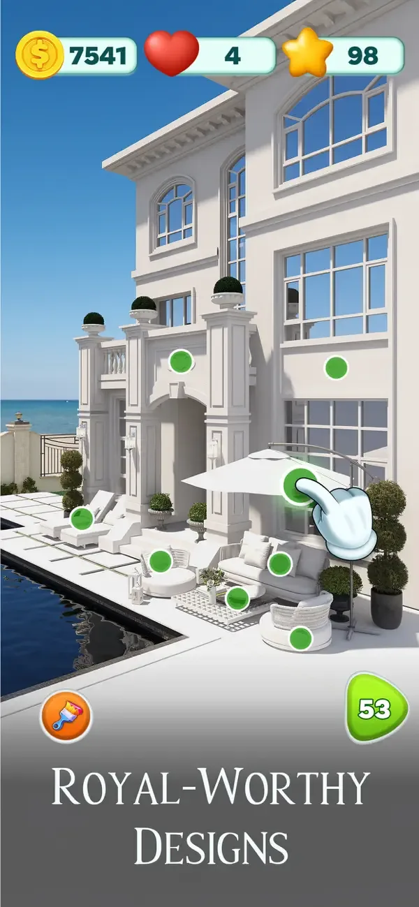 Royal Decor: Renovate & Design screenshot 2