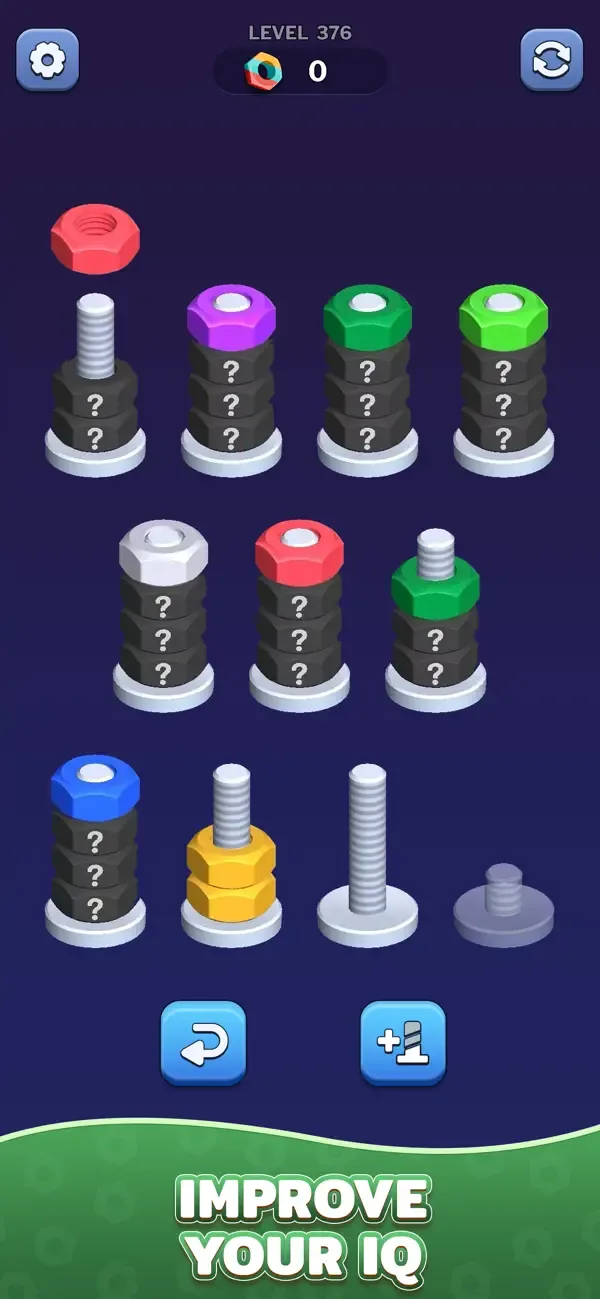Nut Sort Games - Color Sorting screenshot 3