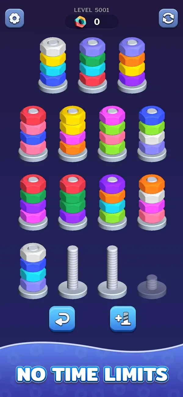 Nut Sort Games - Color Sorting screenshot 4
