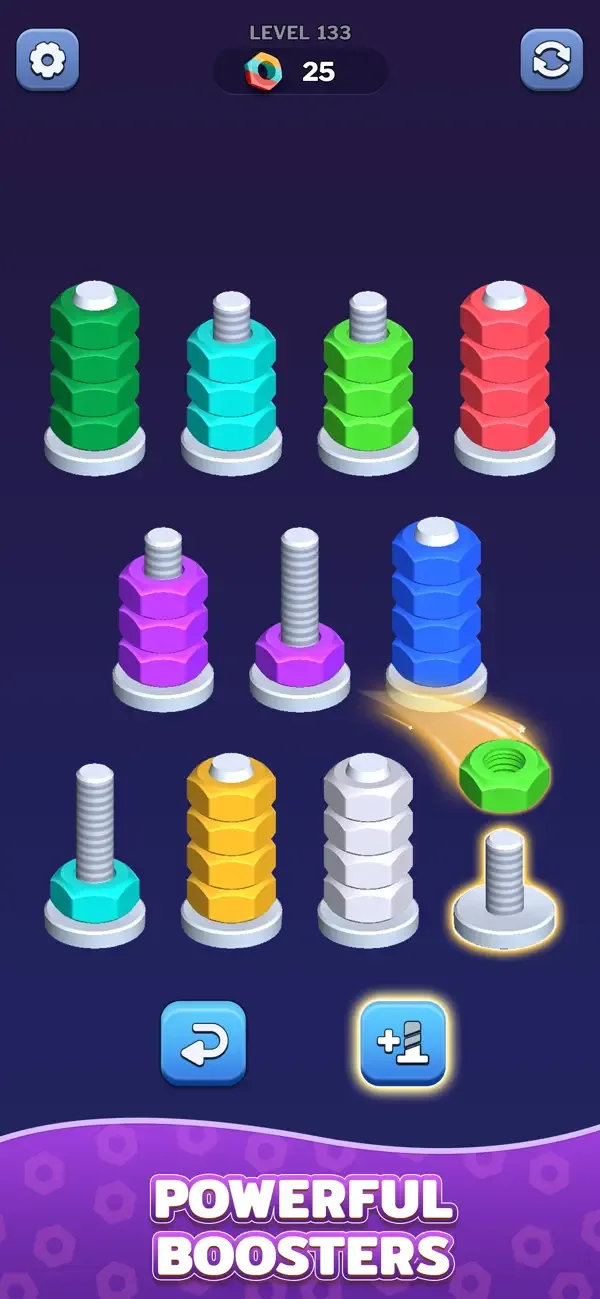 Nut Sort Games - Color Sorting screenshot 5