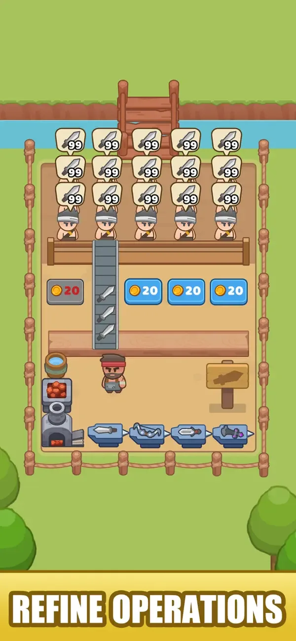 Idle Weapon Shop screenshot 2