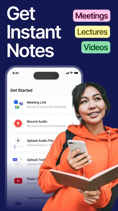 Smart Noter - AI Note Taker screenshot 1