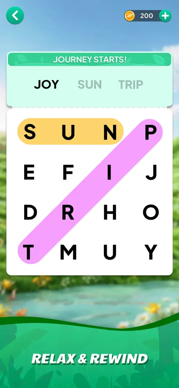 Word Search Journey: Find Word screenshot 1