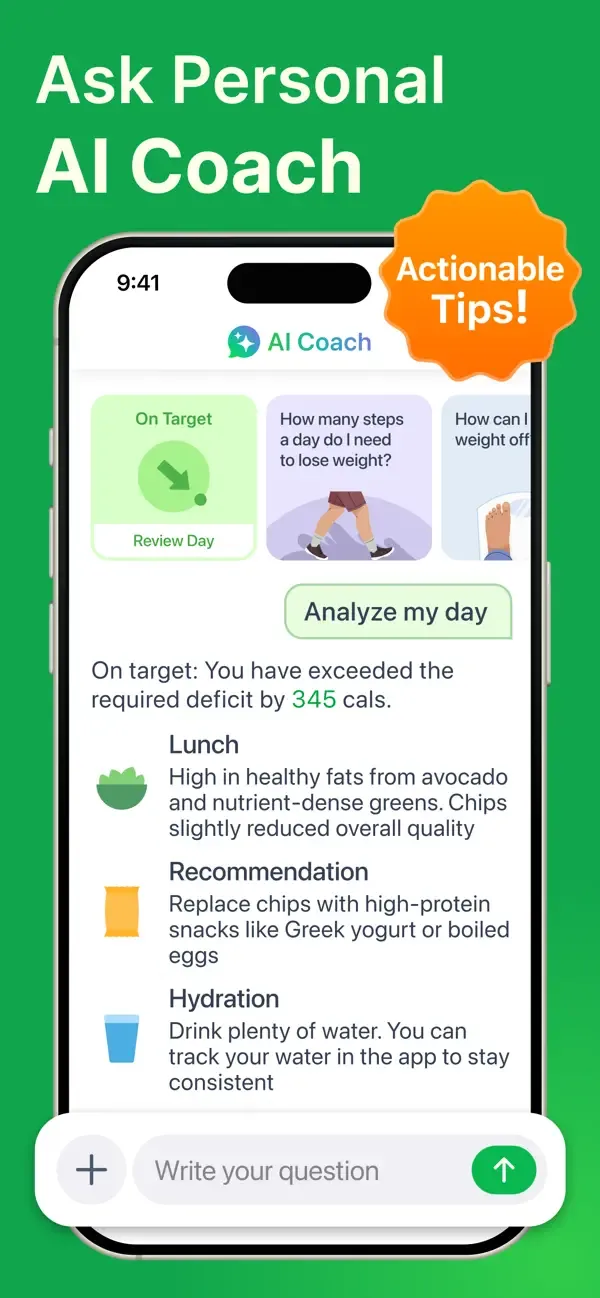 MyNetDiary PlateAI - AI Coach screenshot 3
