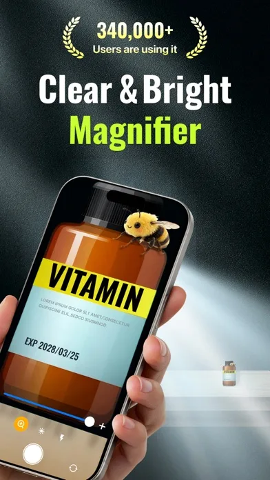 Flashlight◉ - Magnifying Glass screenshot 2