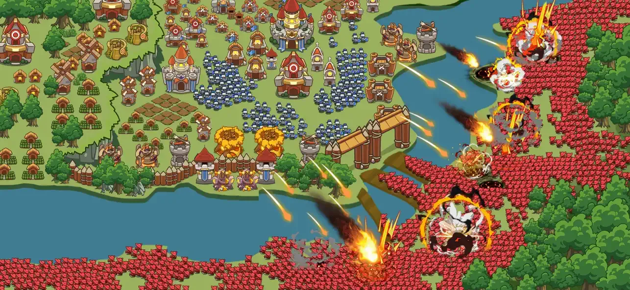 Nighty Knight: Frontier War TD screenshot 1