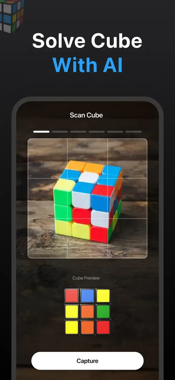 Rubiks Cube Solver AI - SolveQ screenshot 1