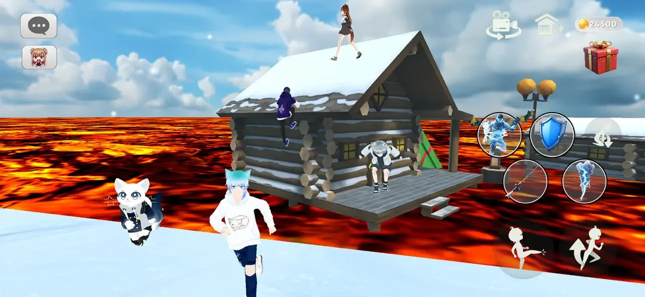 The floor is lava game brawl screenshot 1