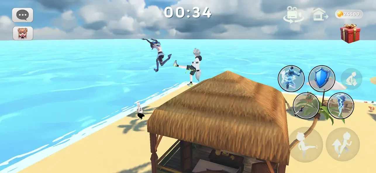 The floor is lava game brawl screenshot 2