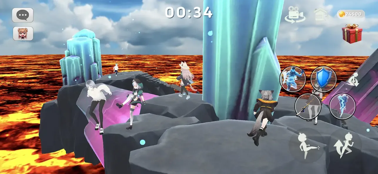 The floor is lava game brawl screenshot 3