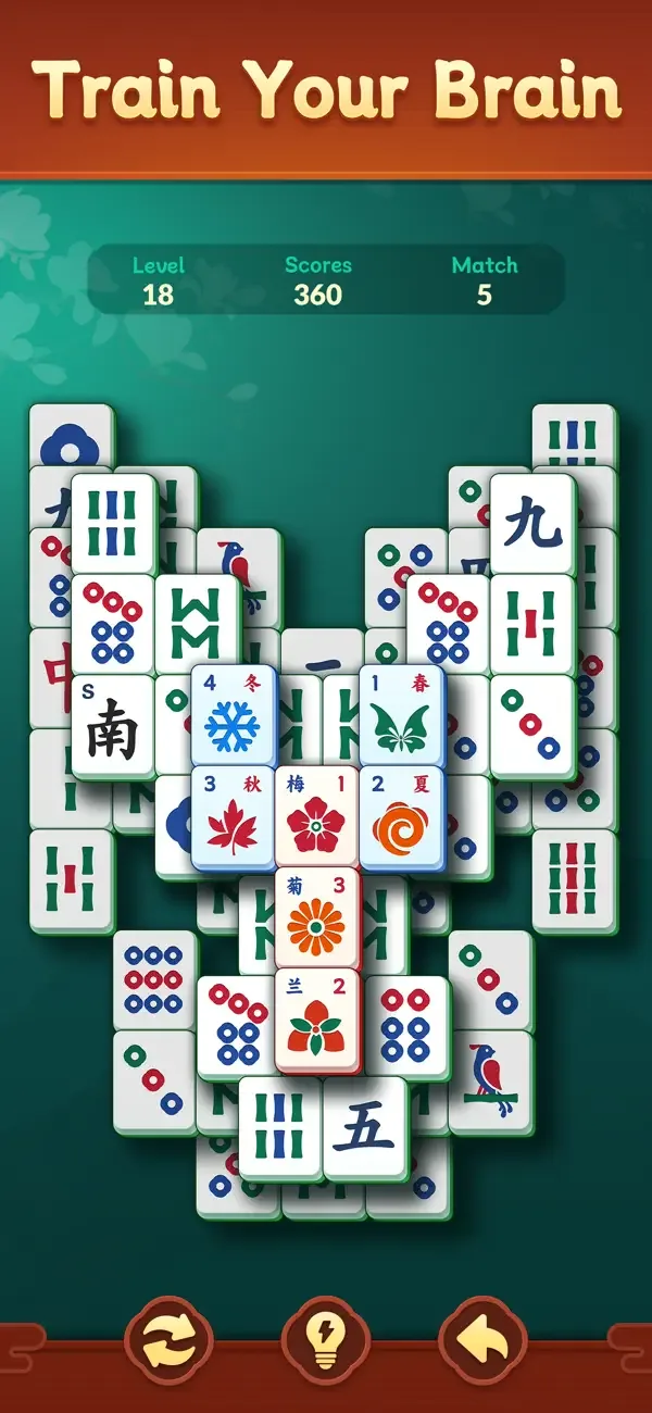 Shanghai Mahjongg Puzzle screenshot 2
