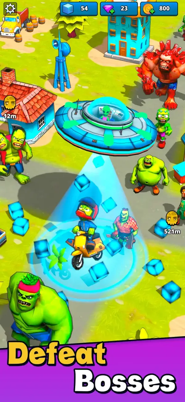 Aliens vs Zombies: Invasion screenshot 4