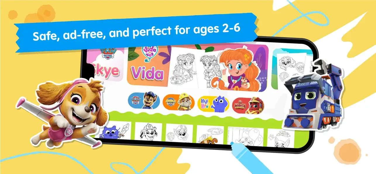 Crayon Club: Color PAW Patrol screenshot 3