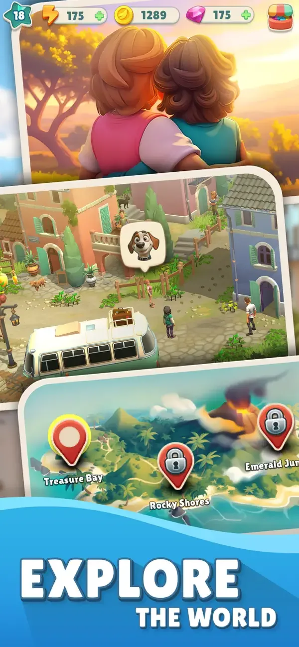 Cozy Coast: Merge Adventure screenshot 2