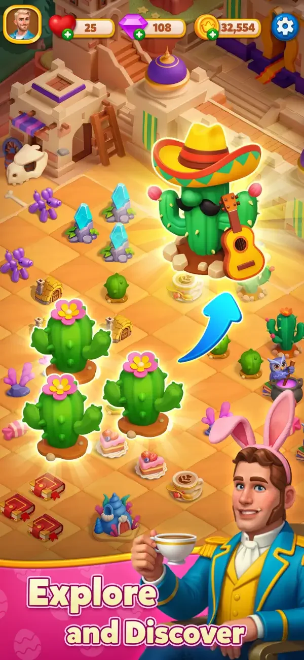 Merge Tile: Match & Merge screenshot 2