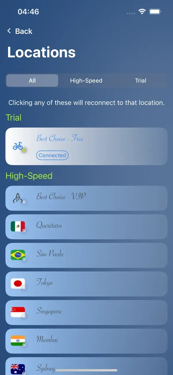 VPN Lite - CPunk VPN screenshot 2
