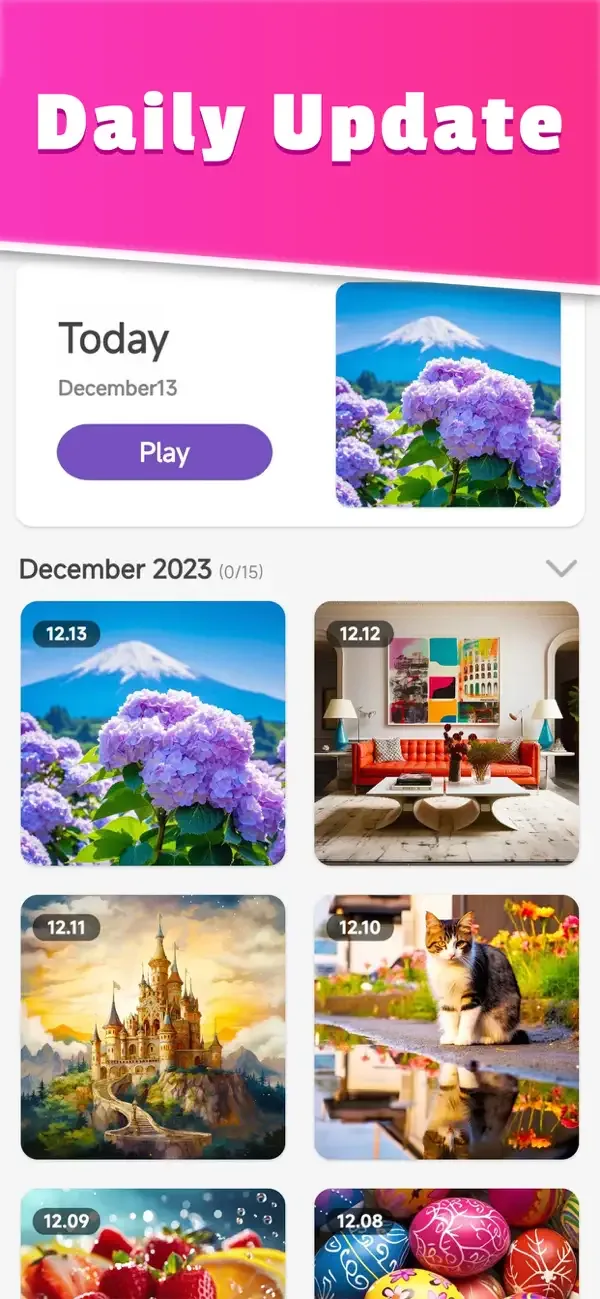 Jigsaw Puzzles - Daily Jigsaw screenshot 4