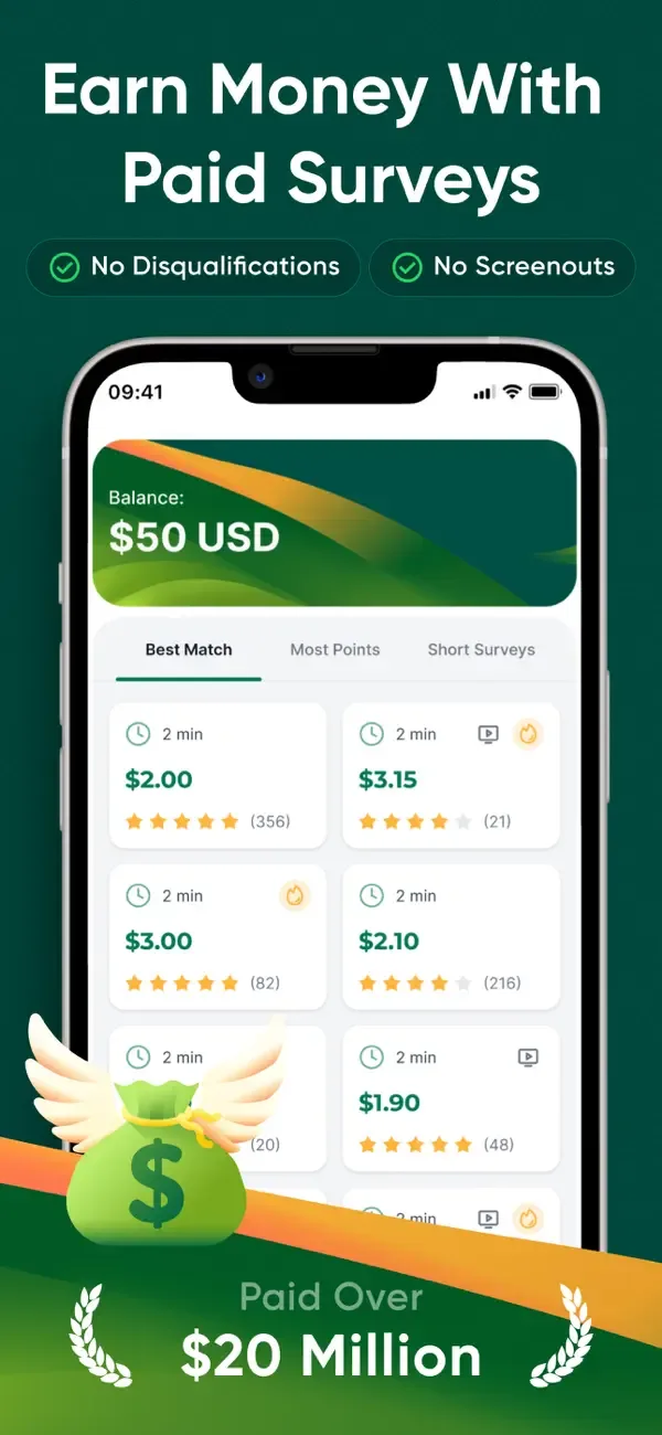 TopSurveys: Earn Free Cash Now screenshot 1