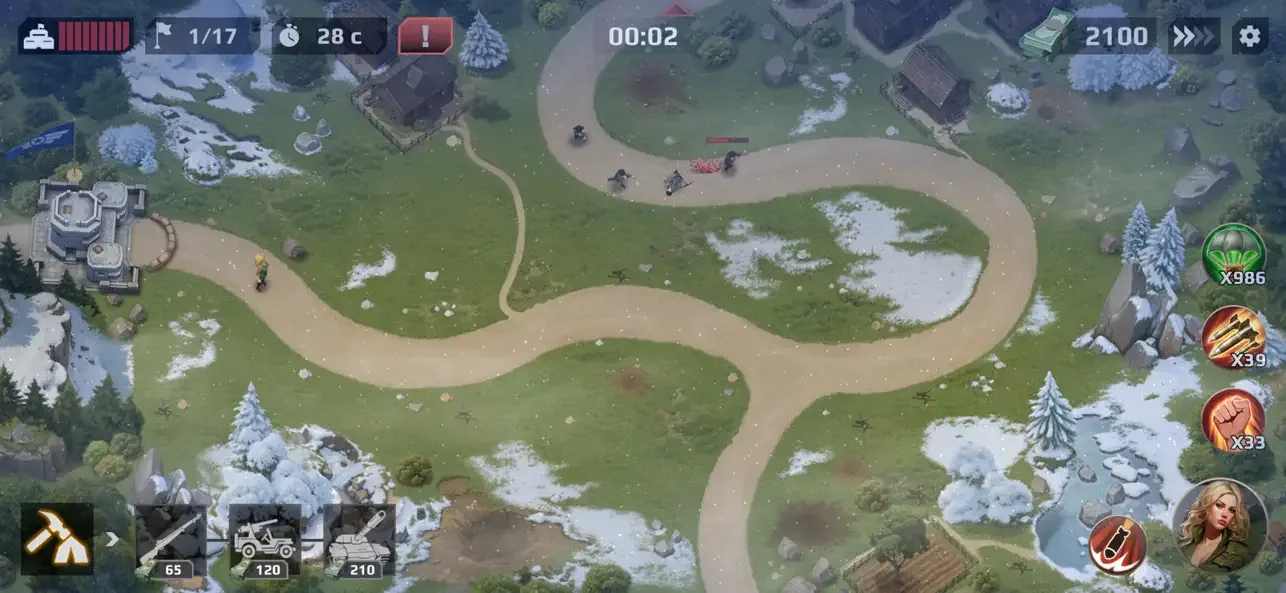 WWII Defense: RTS Army TD game screenshot 3