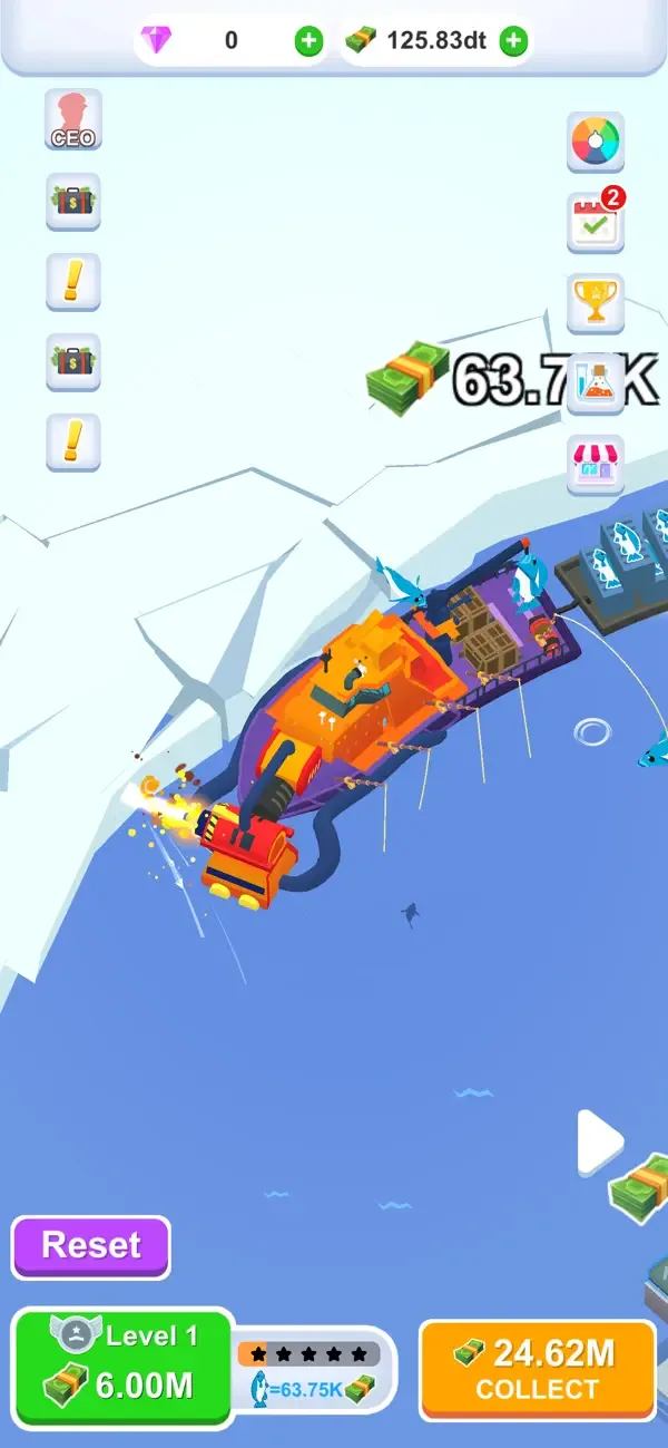 Icebreaker Fishing screenshot 1
