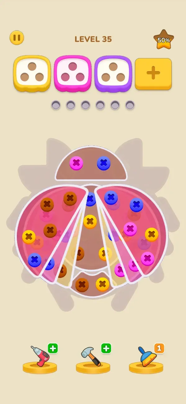 Screw Color: Nuts Jam Master screenshot 4