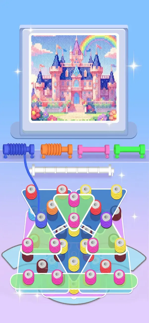 Wool Sort: Pixel Screw Yarn screenshot 4