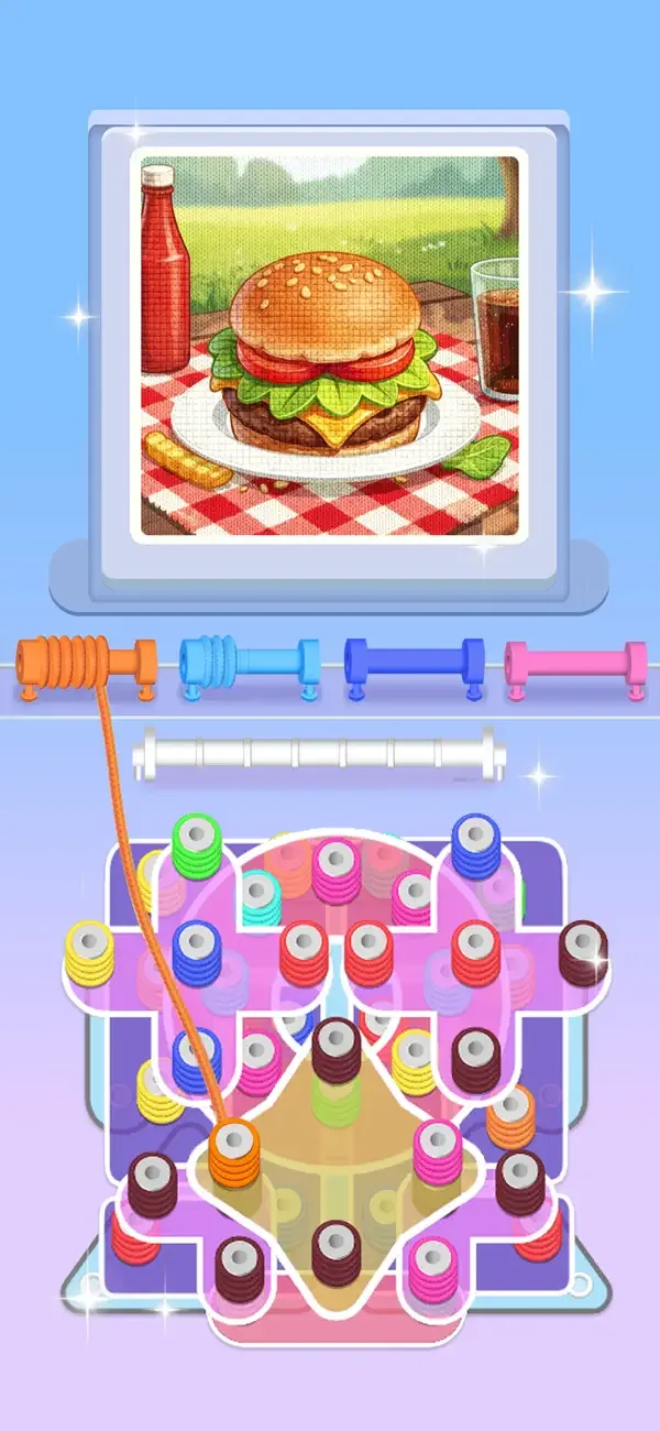 Wool Sort: Pixel Screw Yarn screenshot 5