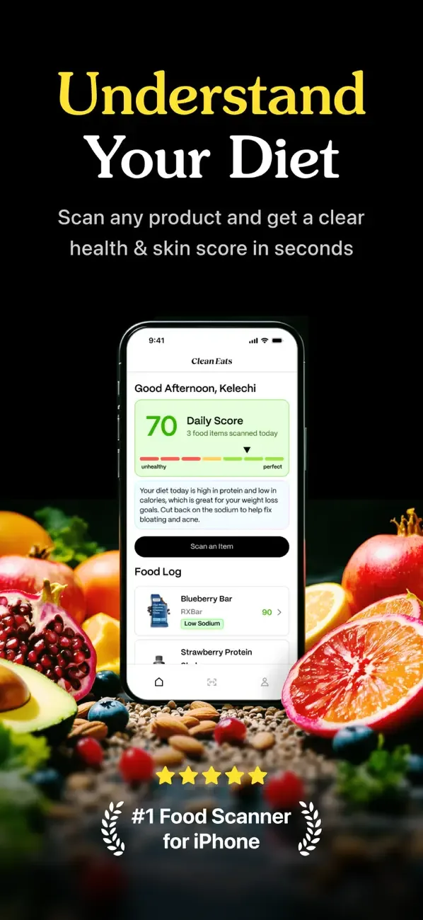 CleanEats - Food Scanner screenshot 1