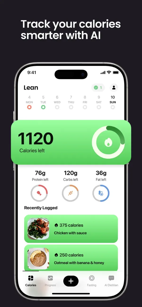 Lean: AI Macro Tracker screenshot 1