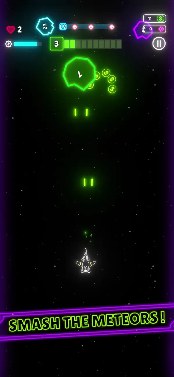 Neon Wings screenshot 1