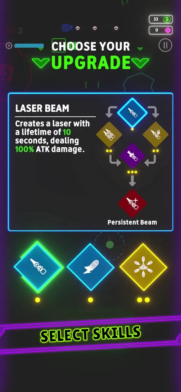 Neon Wings screenshot 2