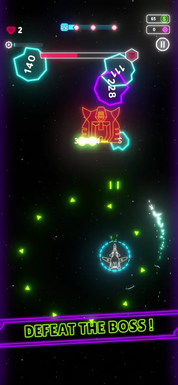 Neon Wings screenshot 4