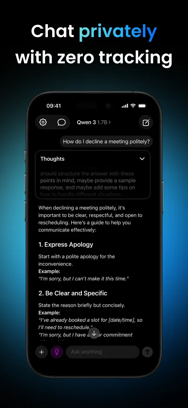 Locally AI - Local AI Chat screenshot 5